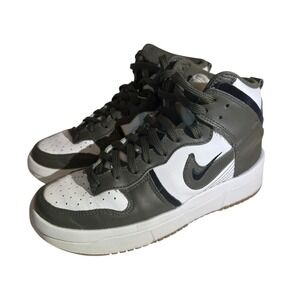 Nike Womens Dunk High Up DH3718-103 Green Lace-Up Running Sneaker Shoes Size 6.5